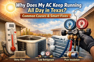 Why Does My AC Keep Running All Day in Texas
