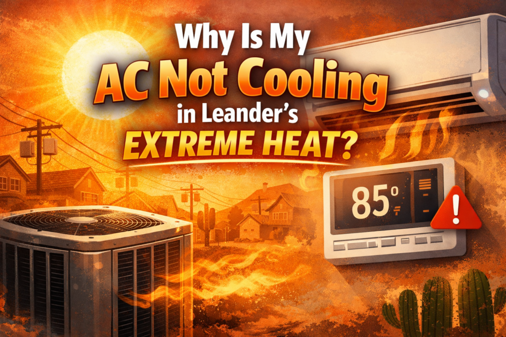 Why Is My AC Not Cooling in Leander’s Extreme Heat?